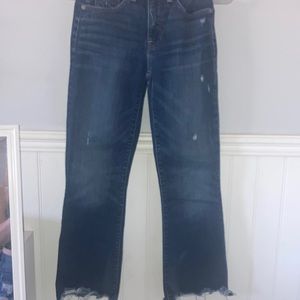 Lucky Brand High Rise Mini Boot Jeans - size 00